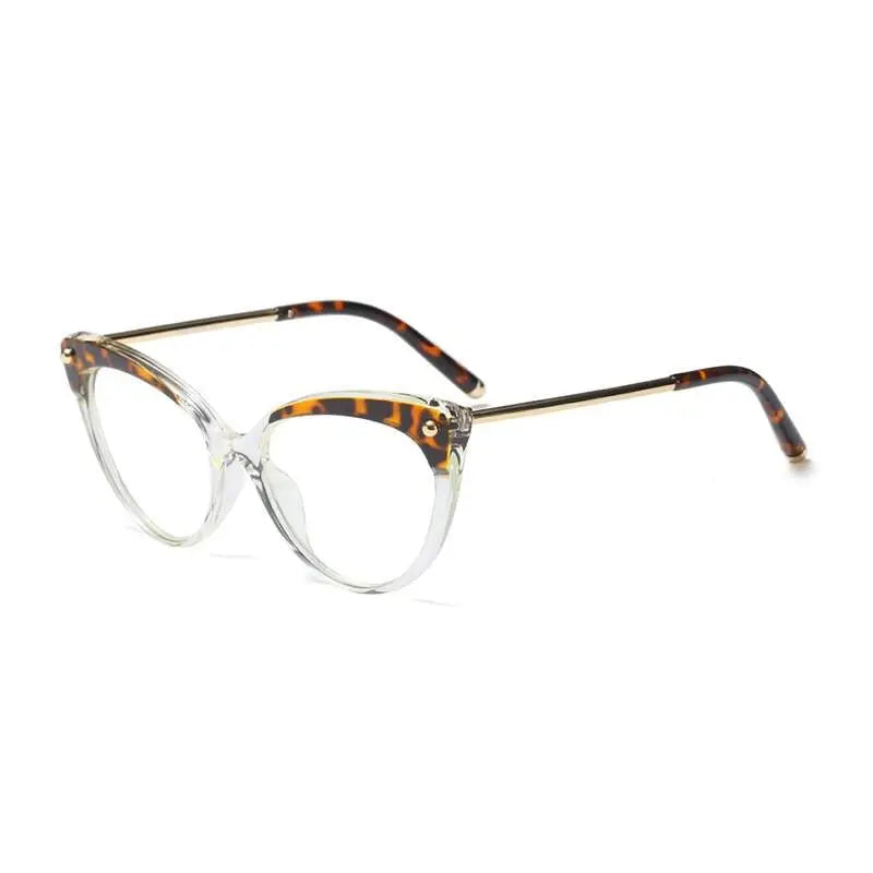 Women's Cat Eye Full Rim Acetate Prescription Glasses 93308 — view 10 | Rx Spectacle