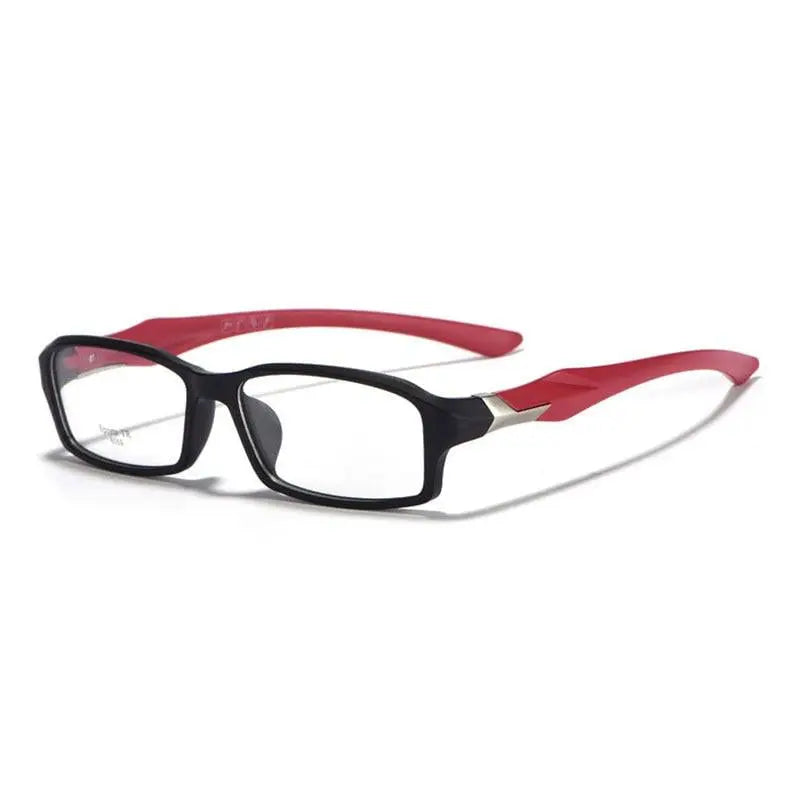 Unisex Square Full Rim Acetate Prescription Glasses R6059 — view 9 | Rx Spectacle
