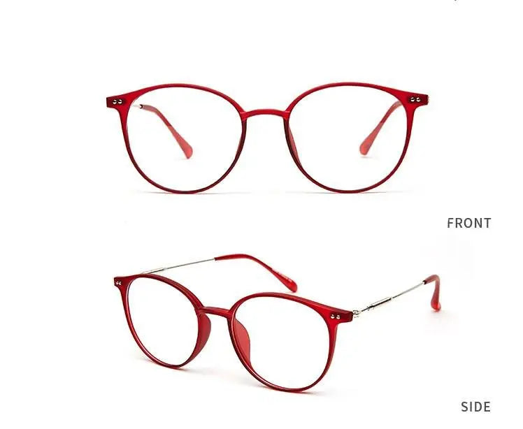 Unisex Round Full Rim Acetate Prescription Glasses — view 21 | Rx Spectacle