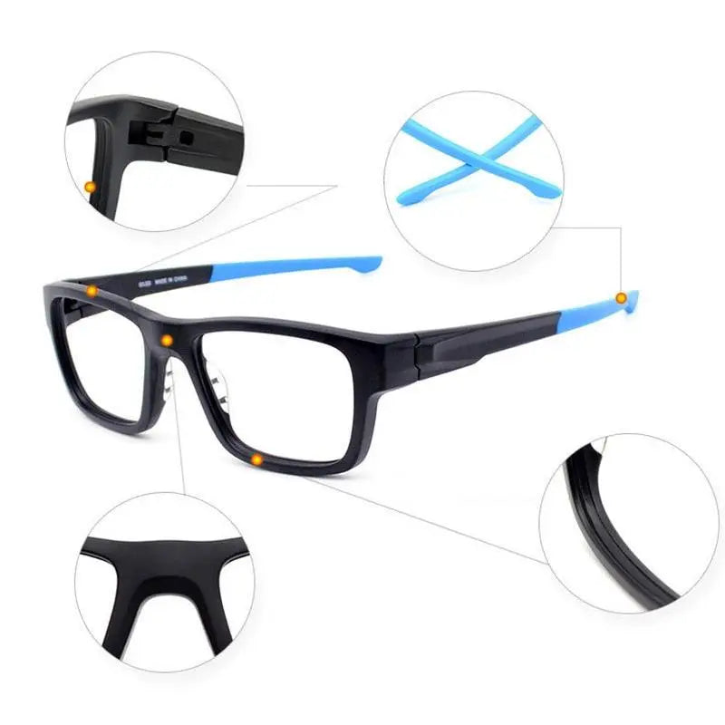 Unisex Full Rim TR90 Prescription Glasses Ga13 — view 5 | Rx Spectacle