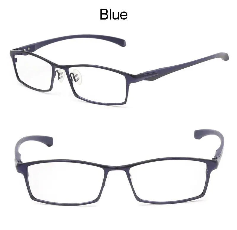Men's Full Rim Alloy Prescription Glasses — view 15 | Rx Spectacle