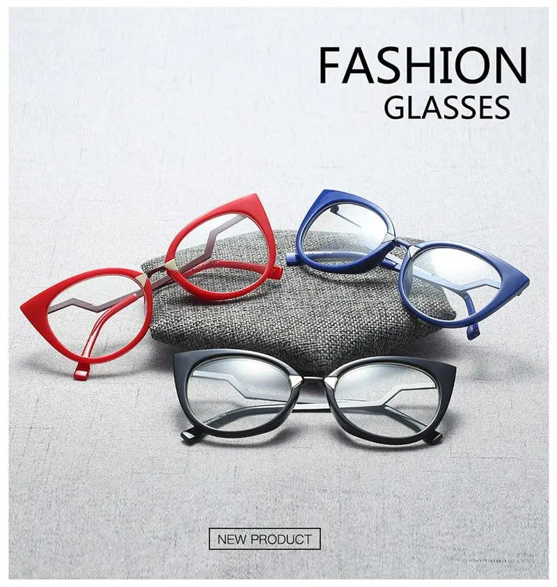 Women's Cat Eye Full Rim Acetate Prescription Glasses 97320 — view 11 | Rx Spectacle