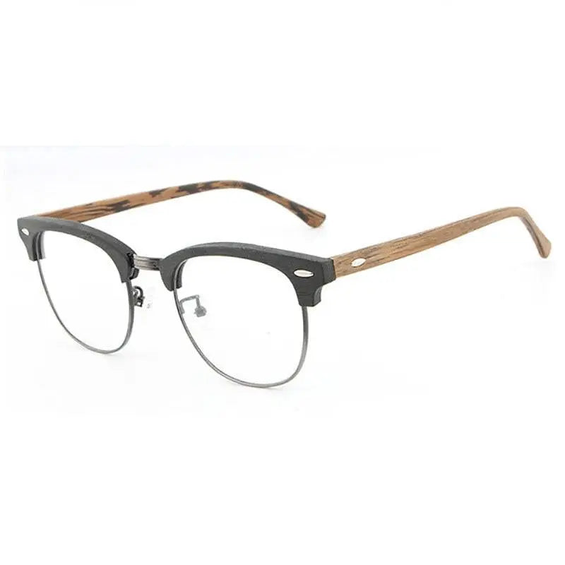 Unisex Oval Full Rim Acetate Prescription Glasses Hb027 — view 4 | Rx Spectacle
