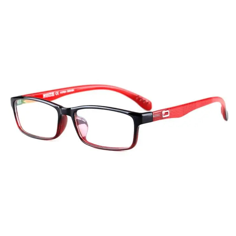 Unisex Square Full Rim TR90 Prescription Glasses 2300 — view 11 | Rx Spectacle