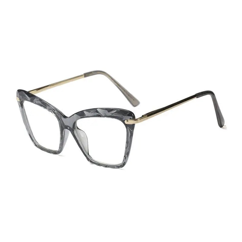 Women's Cat Eye Full Rim Acetate Prescription Glasses 97533 — view 4 | Rx Spectacle