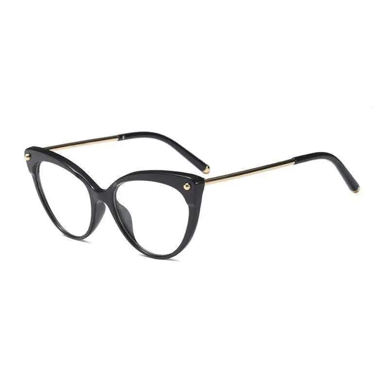 Women's Cat Eye Full Rim Acetate Prescription Glasses 93308 — view 7 | Rx Spectacle