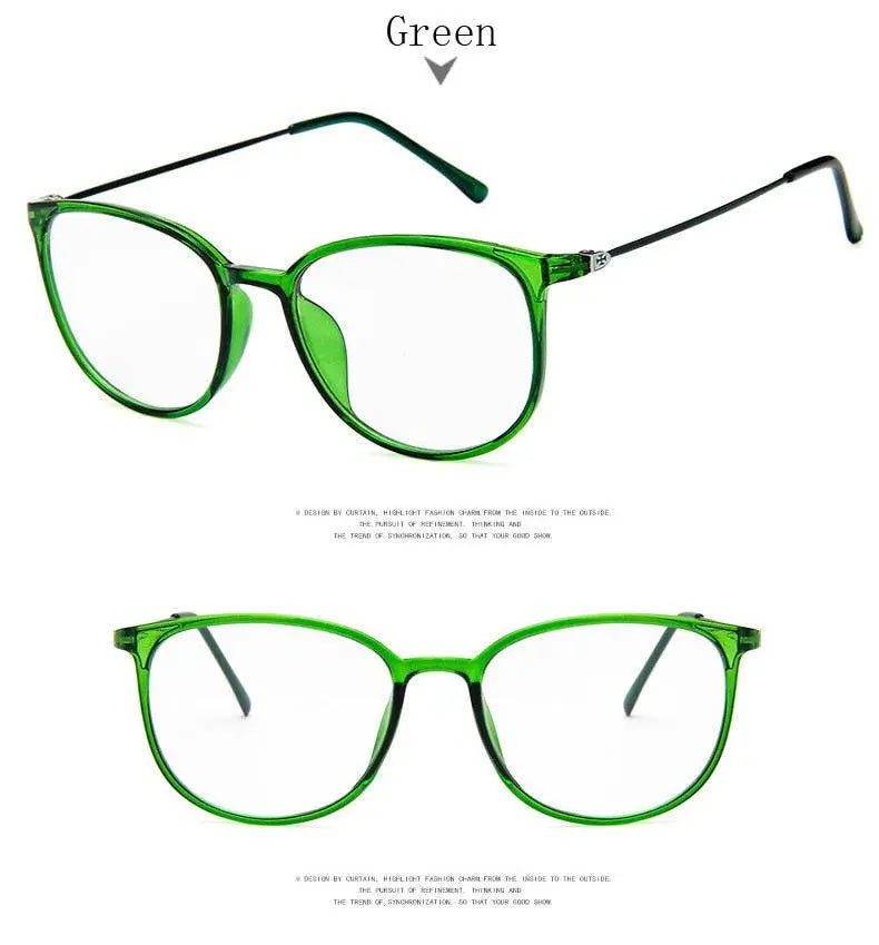 Unisex Square Full Rim TR90 Prescription Glasses J872 — view 23 | Rx Spectacle