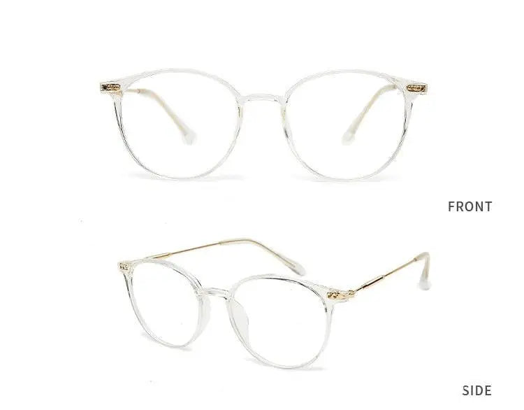 Unisex Round Full Rim Acetate Prescription Glasses — view 22 | Rx Spectacle