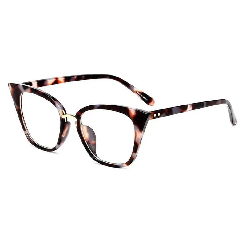 Women's Cat Eye Full Rim Acetate Prescription Glasses 97093 — view 5 | Rx Spectacle