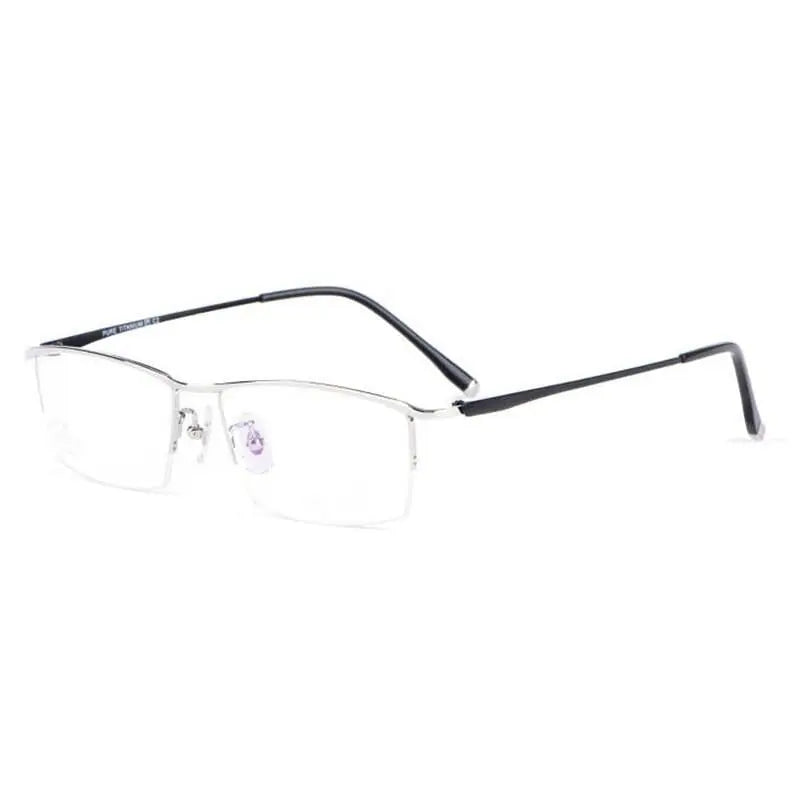 Full Rim Titanium Prescription Glasses J85148 — view 8 | Rx Spectacle