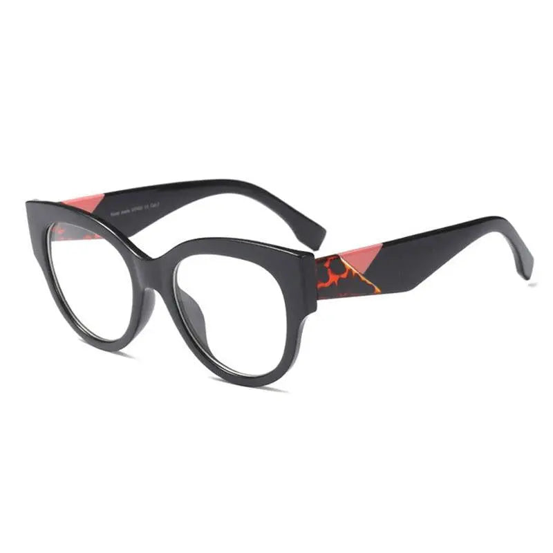 Women's Cat Eye Full Rim Acetate Prescription Glasses 92161 — view 10 | Rx Spectacle