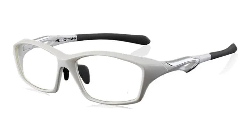 Men's Square Full Rim Titanium Sports Glasses Tr8021 — view 37 | Rx Spectacle
