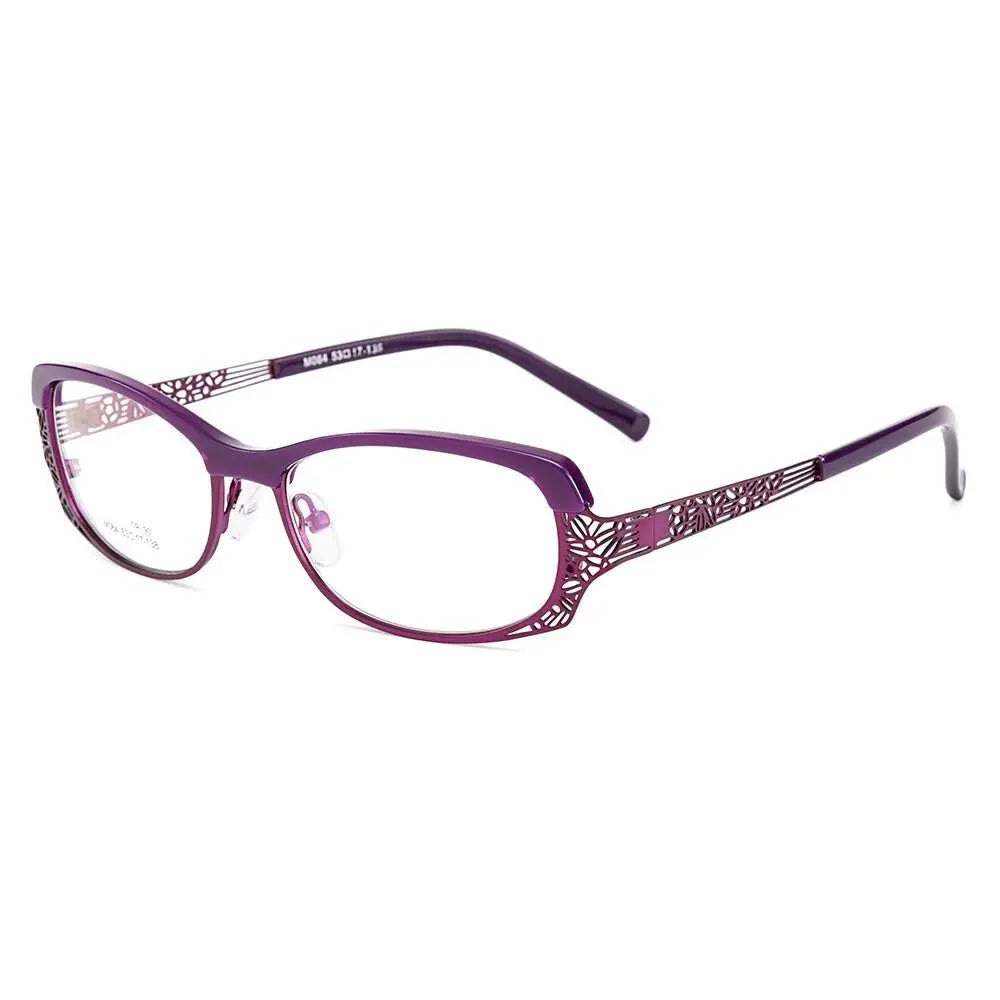 Women's Oval Full Rim TR90 Prescription Glasses M064 — view 5 | Rx Spectacle