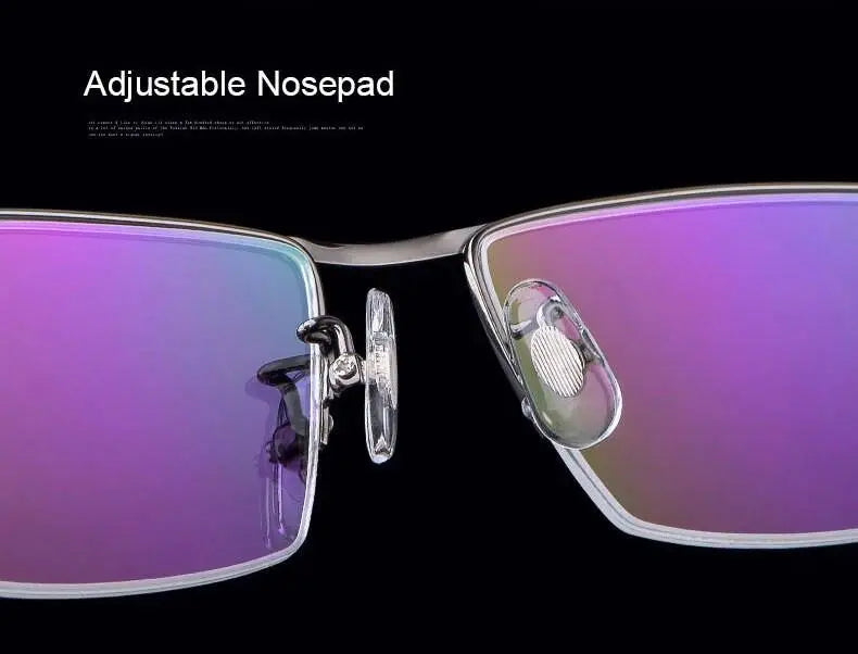 Full Rim Titanium Prescription Glasses J85148 — view 18 | Rx Spectacle