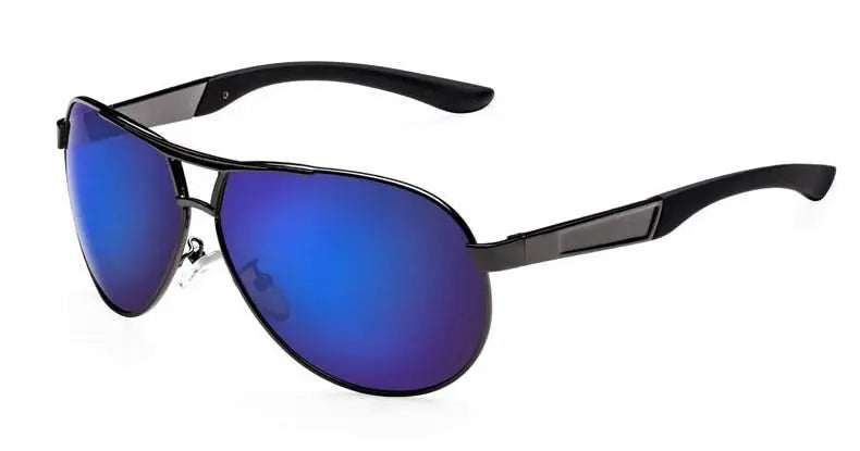 Men's Oval Full Rim Alloy Prescription Glasses 0718 — view 6 | Rx Spectacle