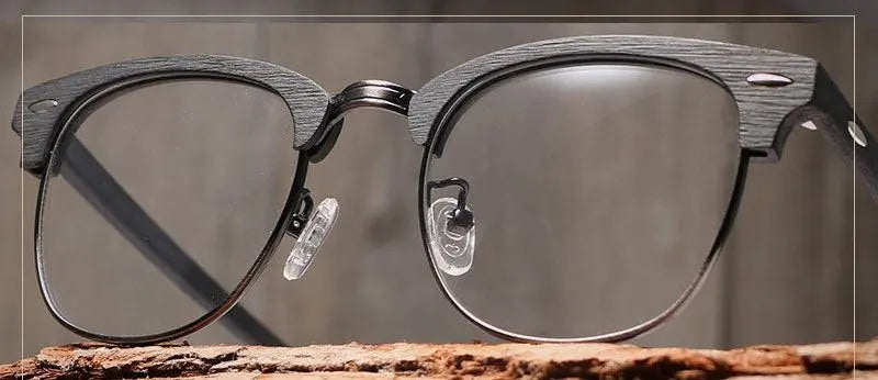 Unisex Oval Full Rim Acetate Prescription Glasses Hb027 — view 7 | Rx Spectacle