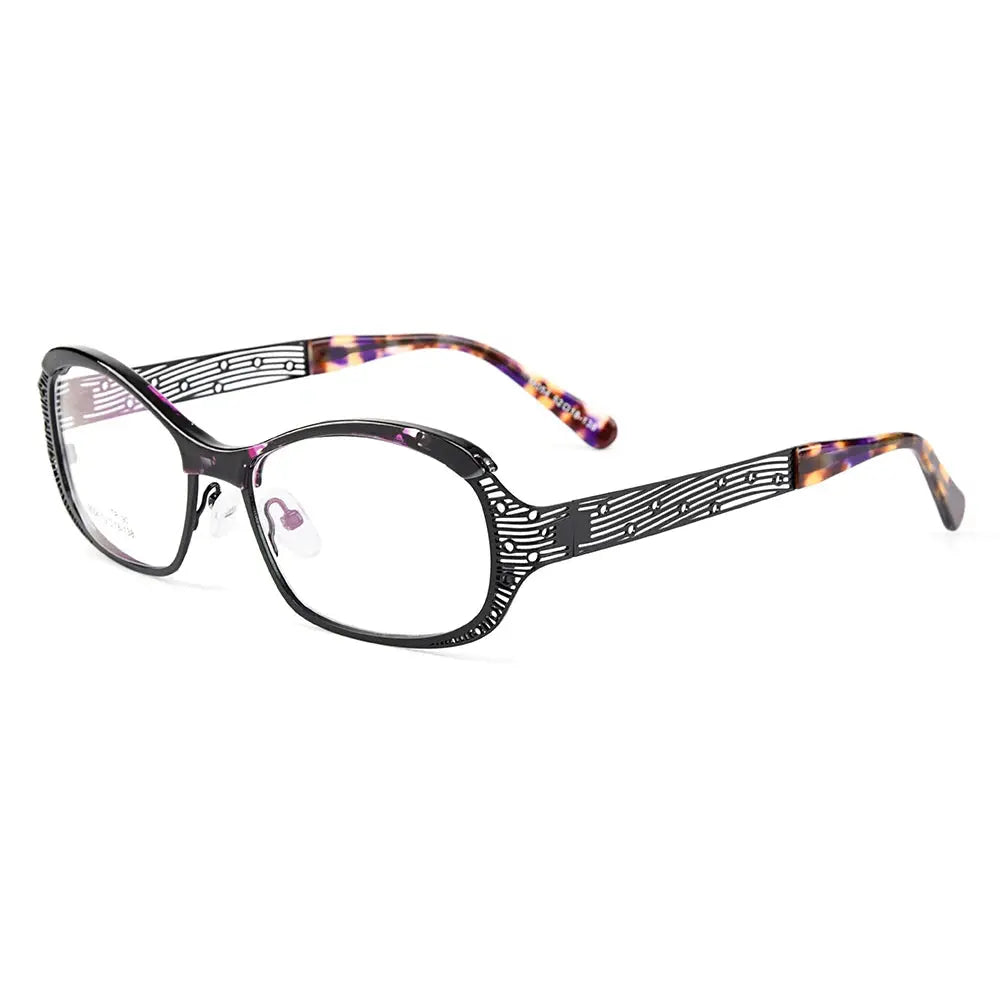 Women's Oval Full Rim TR90 Prescription Glasses 19054 — view 4 | Rx Spectacle