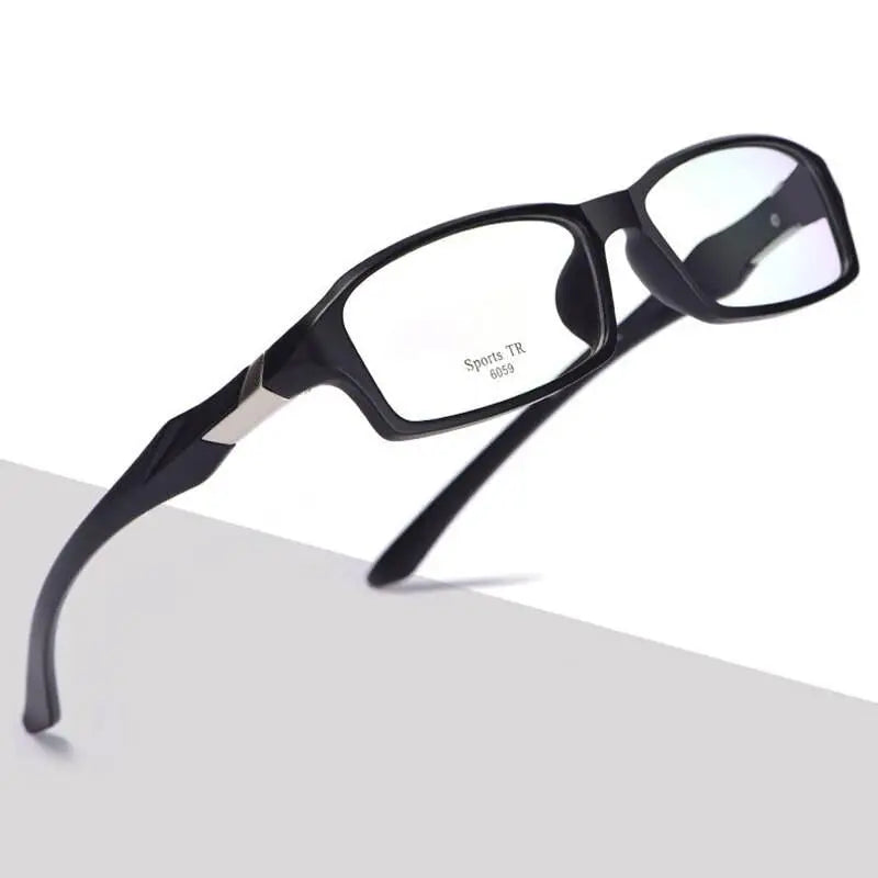 Unisex Square Full Rim Acetate Prescription Glasses R6059 — view 4 | Rx Spectacle