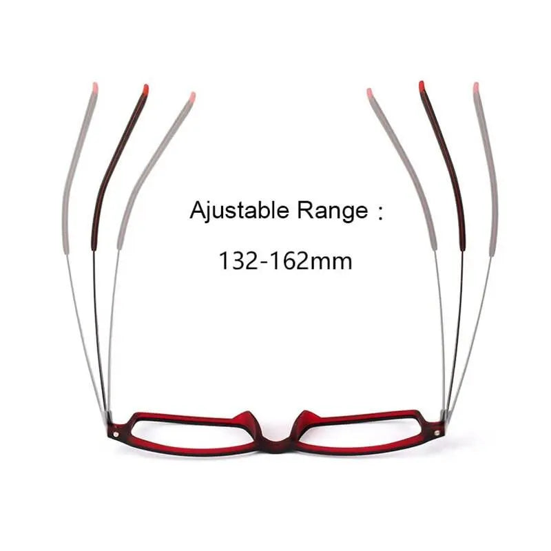 Square Full Rim Titanium Prescription Glasses 7011 — view 2 | Rx Spectacle