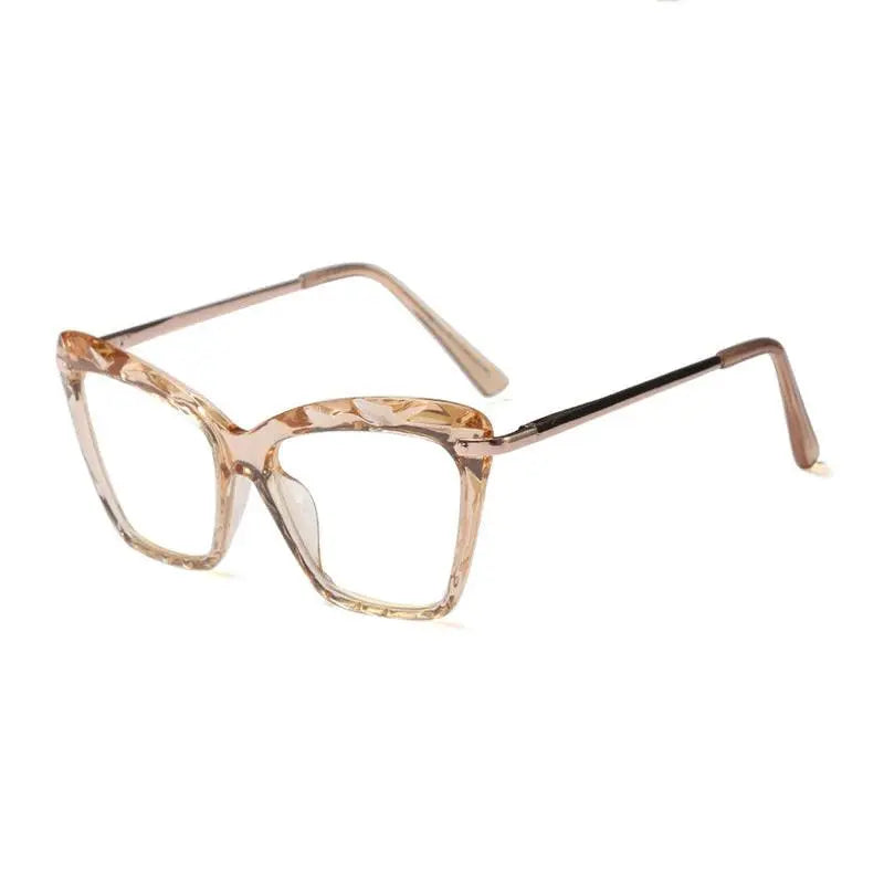 Women's Cat Eye Full Rim Acetate Prescription Glasses 97533 — view 5 | Rx Spectacle