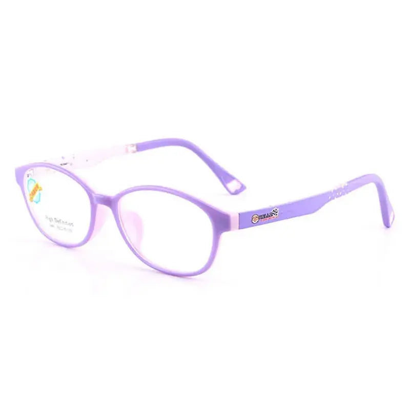 Unisex Oval Full Rim TR90 Prescription Glasses 56914 — view 4 | Rx Spectacle