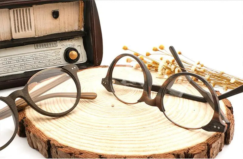 Unisex Square Full Rim Wood Prescription Glasses Ft5359 — view 15 | Rx Spectacle