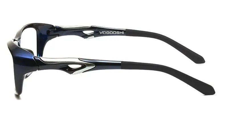 Men's Square Full Rim Titanium Sports Glasses Tr8021 — view 29 | Rx Spectacle