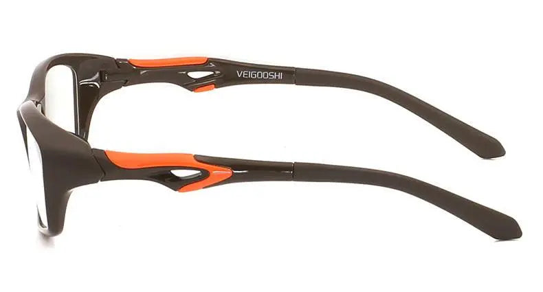 Men's Square Full Rim Titanium Sports Glasses Tr8021 — view 41 | Rx Spectacle