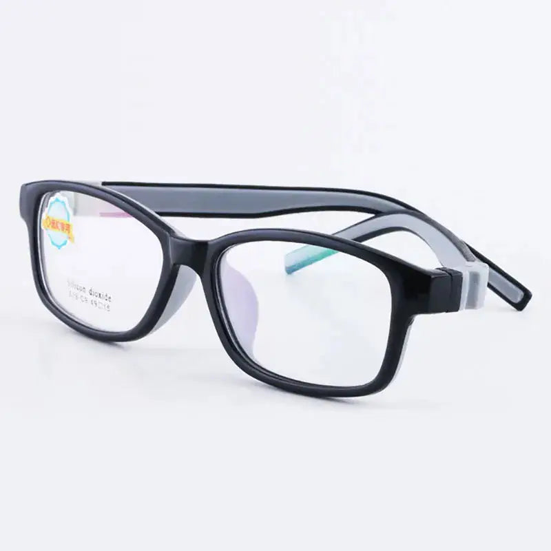 Unisex Square Full Rim TR90 Prescription Glasses 51947 — view 5 | Rx Spectacle