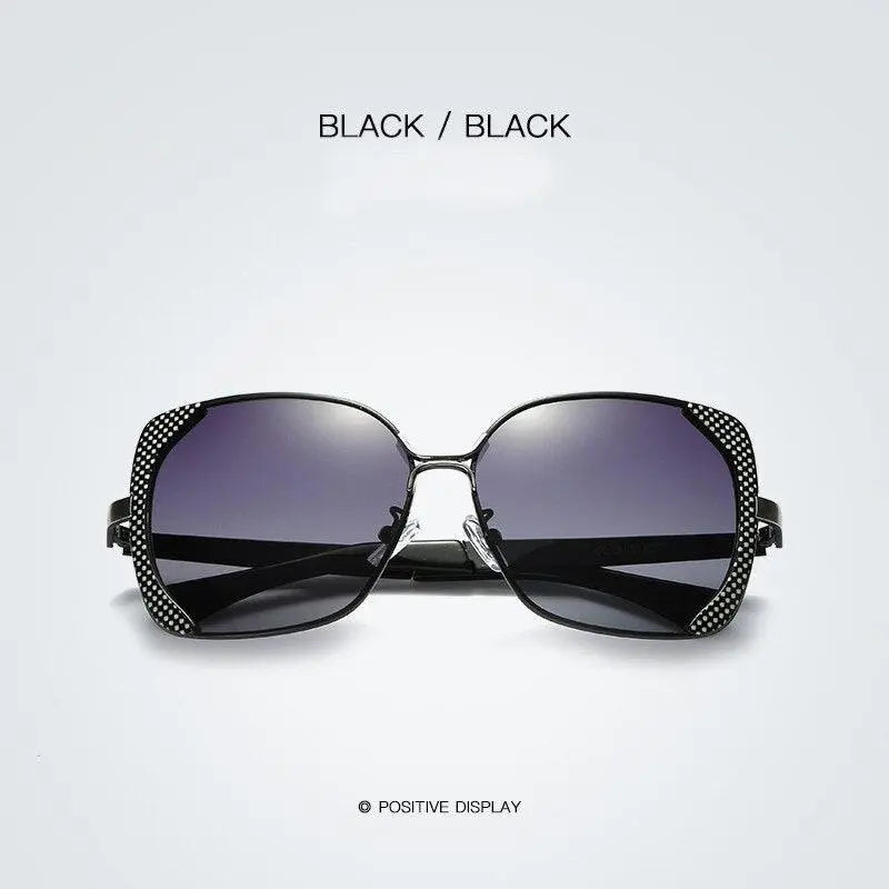 Women's Square Full Rim Alloy Prescription Glasses 6053 — view 21 | Rx Spectacle