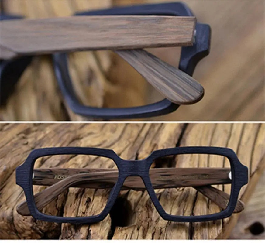 Unisex Square Full Rim Acetate Oversized Prescription Glasses Ps9019 — view 7 | Rx Spectacle