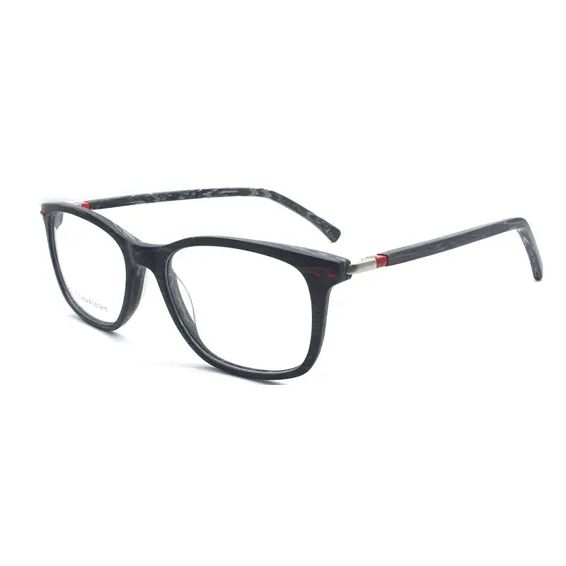 Women's Square Full Rim Acetate Prescription Glasses 92014 — view 5 | Rx Spectacle