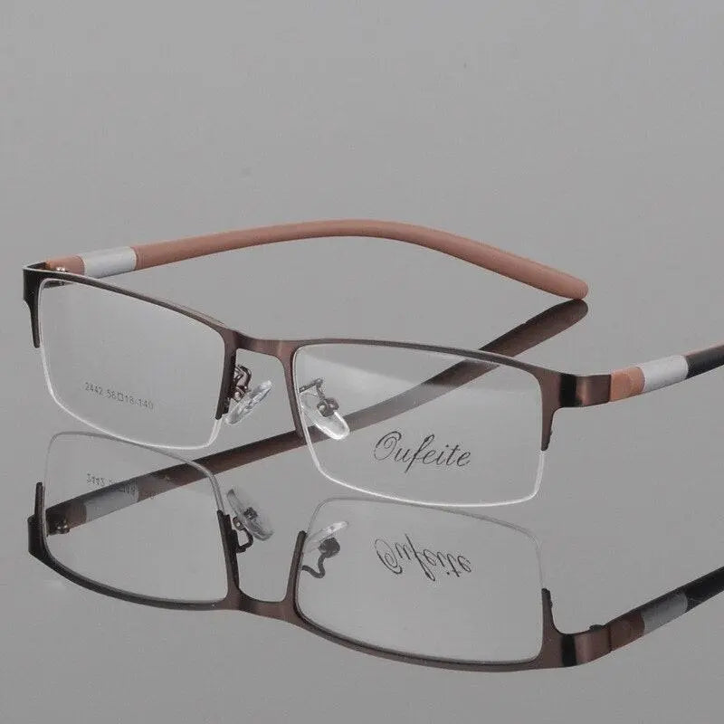 Unisex Semi-Rimless TR90 Prescription Glasses 2242 — view 1 | Rx Spectacle