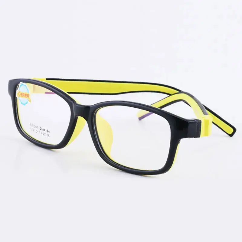Unisex Square Full Rim TR90 Prescription Glasses 51947 — view 3 | Rx Spectacle