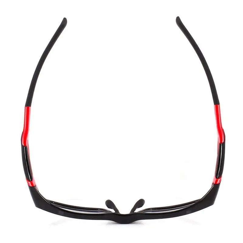 Men's Square Full Rim Titanium Sports Glasses Tr8021 — view 9 | Rx Spectacle