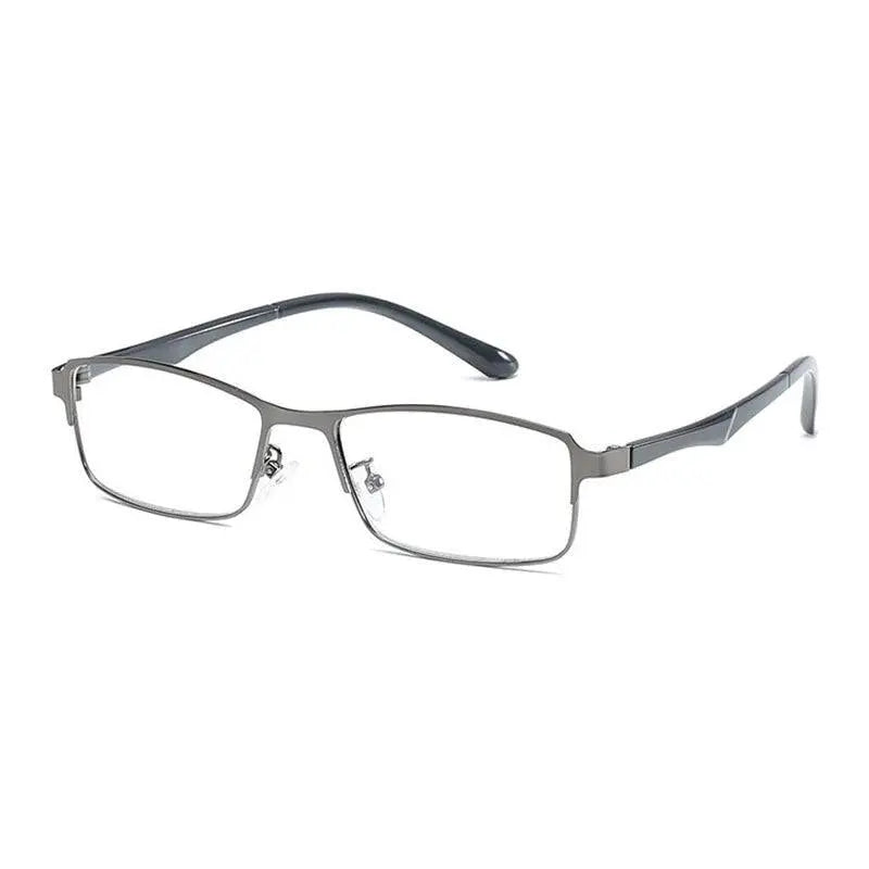 Unisex Full Rim Alloy Reading Glasses Xm076 — view 4 | Rx Spectacle