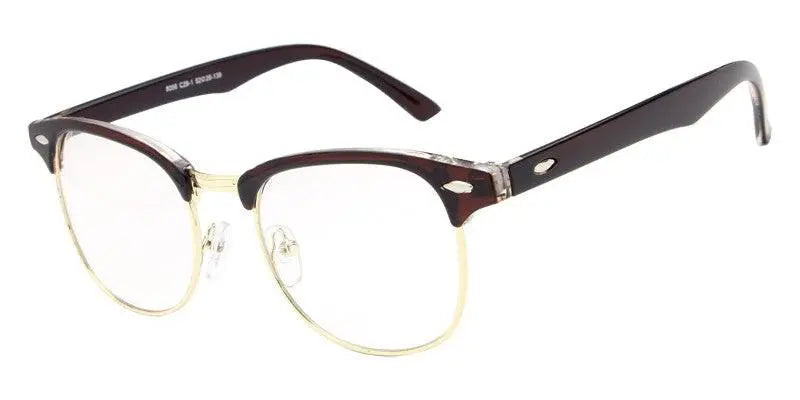 Unisex Round Full Rim Acetate Prescription Glasses L8056 — view 25 | Rx Spectacle