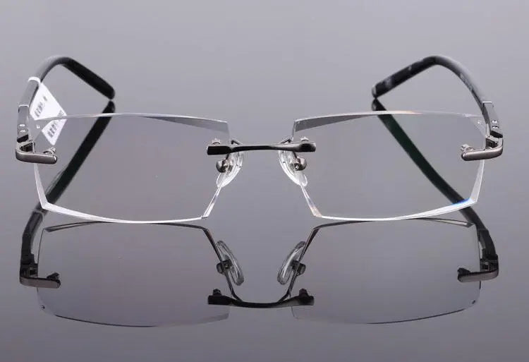 Rimless Titanium Prescription Glasses 58003 — view 13 | Rx Spectacle
