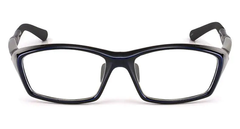 Men's Square Full Rim Titanium Sports Glasses Tr8021 — view 27 | Rx Spectacle