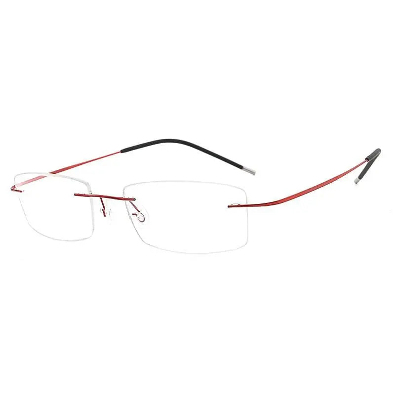 Unisex Rimless Titanium Prescription Glasses — view 15 | Rx Spectacle