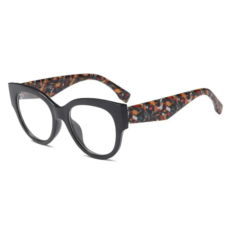 Women's Cat Eye Full Rim Acetate Prescription Glasses 92161 — view 5 | Rx Spectacle