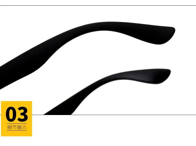 Men's Square Full Rim TR90 Clip-On Prescription Glasses 2208 — view 16 | Rx Spectacle