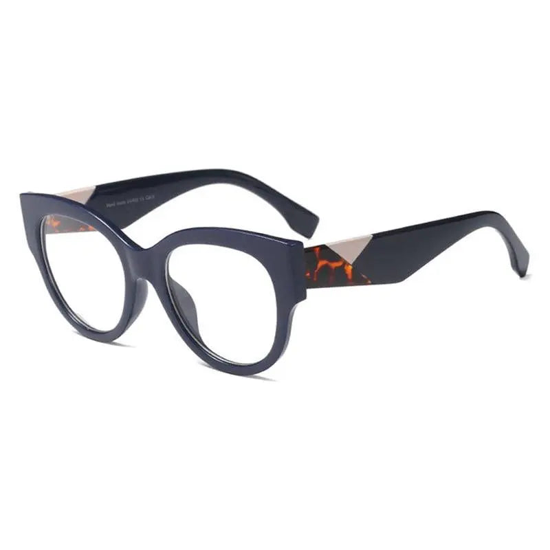 Women's Cat Eye Full Rim Acetate Prescription Glasses 92161 — view 2 | Rx Spectacle