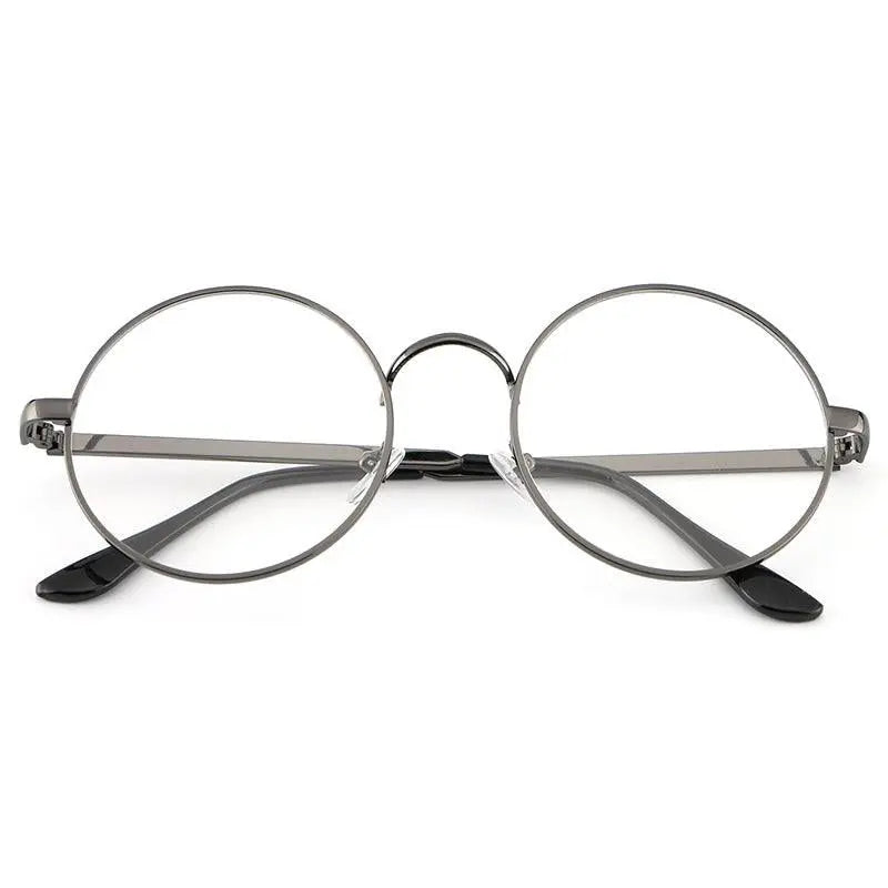 Women's Round Full Rim Alloy Prescription Glasses Lx3048 — view 16 | Rx Spectacle