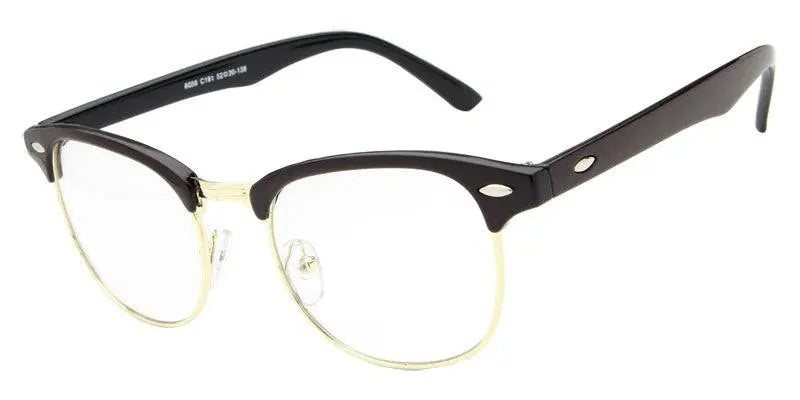 Unisex Round Full Rim Acetate Prescription Glasses L8056 — view 28 | Rx Spectacle