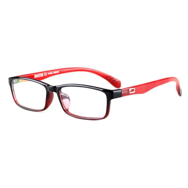 Unisex Square Full Rim TR90 Prescription Glasses 2300 — view 19 | Rx Spectacle