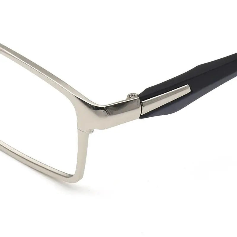 Men's Full Rim Alloy Prescription Glasses — view 3 | Rx Spectacle