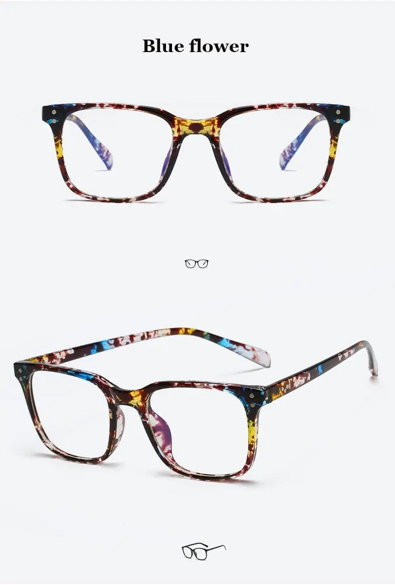 Unisex Square Full Rim Acetate Prescription Glasses 5025 — view 18 | Rx Spectacle