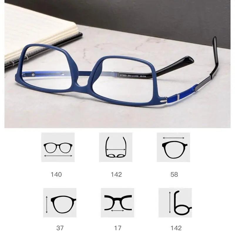 Unisex Full Rim TR90 Prescription Glasses P9164 — view 3 | Rx Spectacle