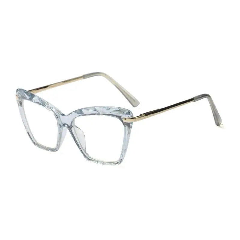 Women's Cat Eye Full Rim Acetate Prescription Glasses 97533 — view 10 | Rx Spectacle